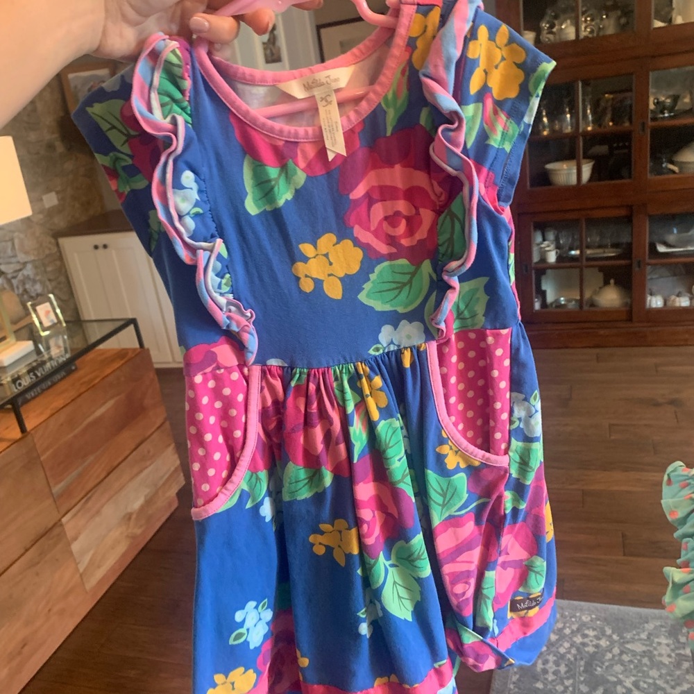 Matilda Jane soft cotton ruffle dress